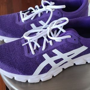 Women's Asics purple gel walking shoes